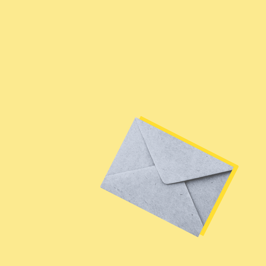 mailing envelope symbolizing the emails being sent to recipients